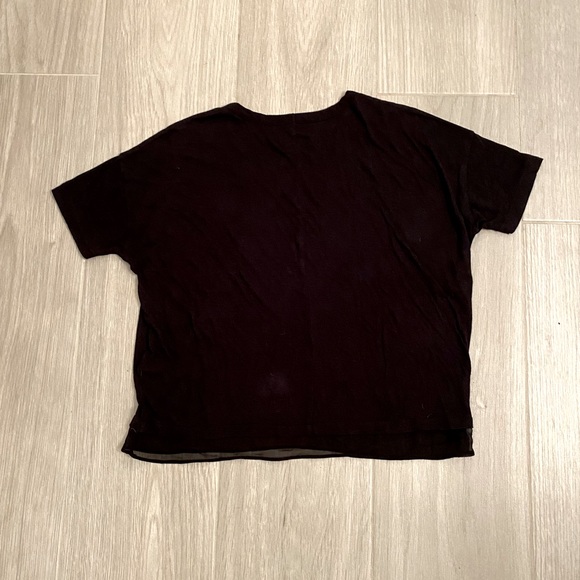 rag & bone Sheer Pocket Tee - Picture 4 of 5